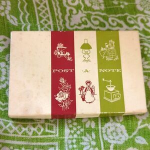 Vintage Post a Note postcard set‎